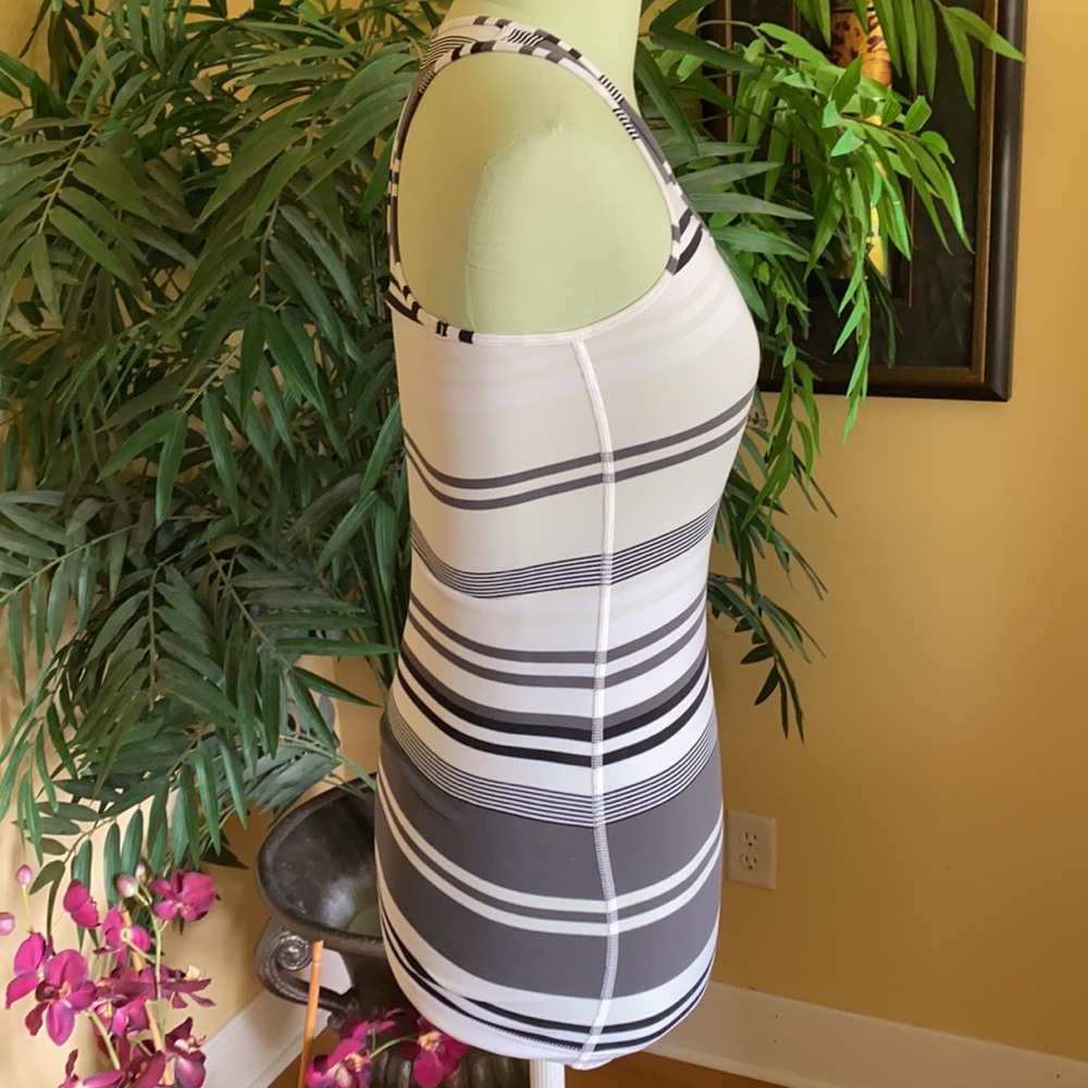 Lululemon Striped Racer Back Tank - Picture 2 of 3